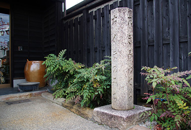 田辺街中の熊野古道